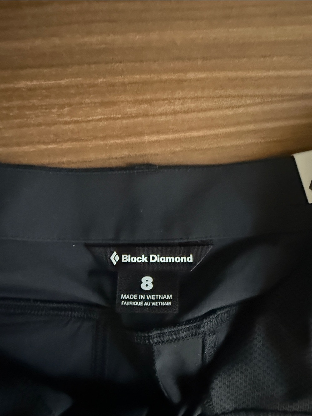 Black Diamond Men's/Women's Black Athletic Shorts - Picture 3 of 8